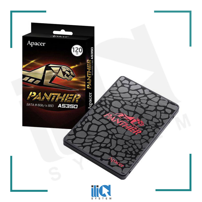 تصویر  اس اس دی (SSD) اینترنال اپیسر مدل AS350 PANTHER ظرفیت 120گیگابایت