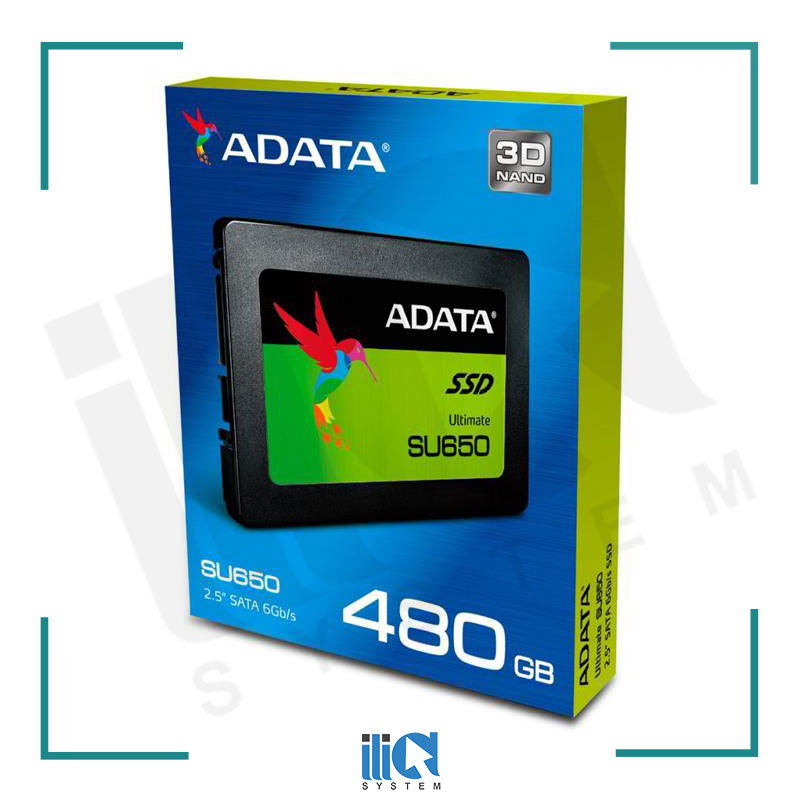 تصویر  اس اس دی ای دیتا مدل SU650 ظرفیت 480 گیگابایت  _  SSD ADATA