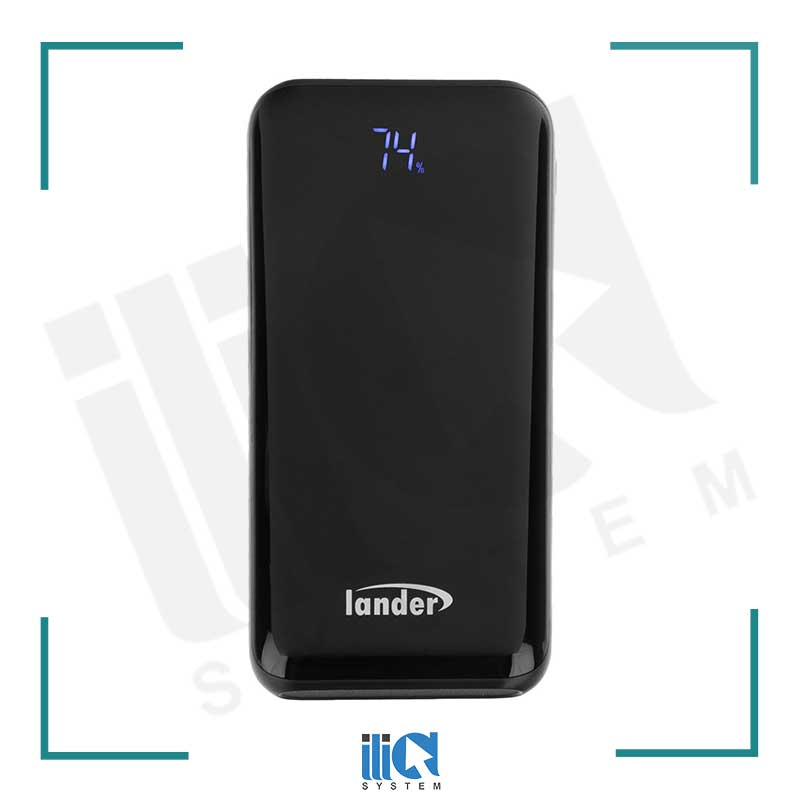 تصویر  شارژر همراه لندر مدل LD-1100 ظرفیت 10000 میلی آمپر ساعت _  power bank Lander