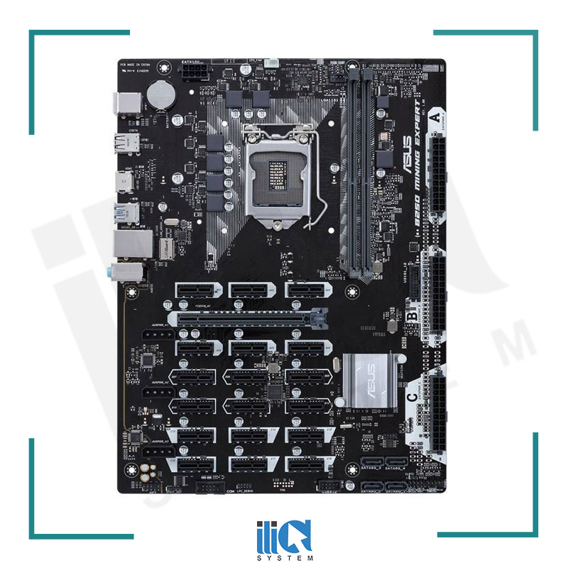 تصویر  مادربرد ایسوس مدل B250 MINING EXPERT (کارکرده درحد نو) _ Asus motherboard