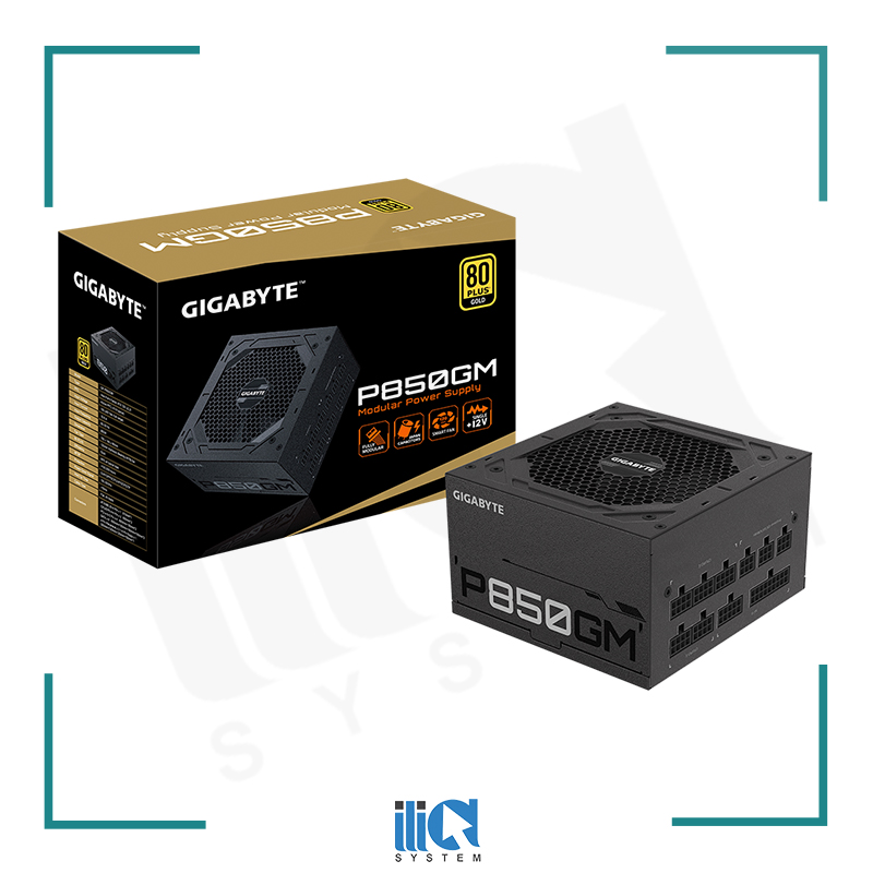 تصویر  پاور گیگابایت فول ماژولار هوشمند 850W Gigabyte