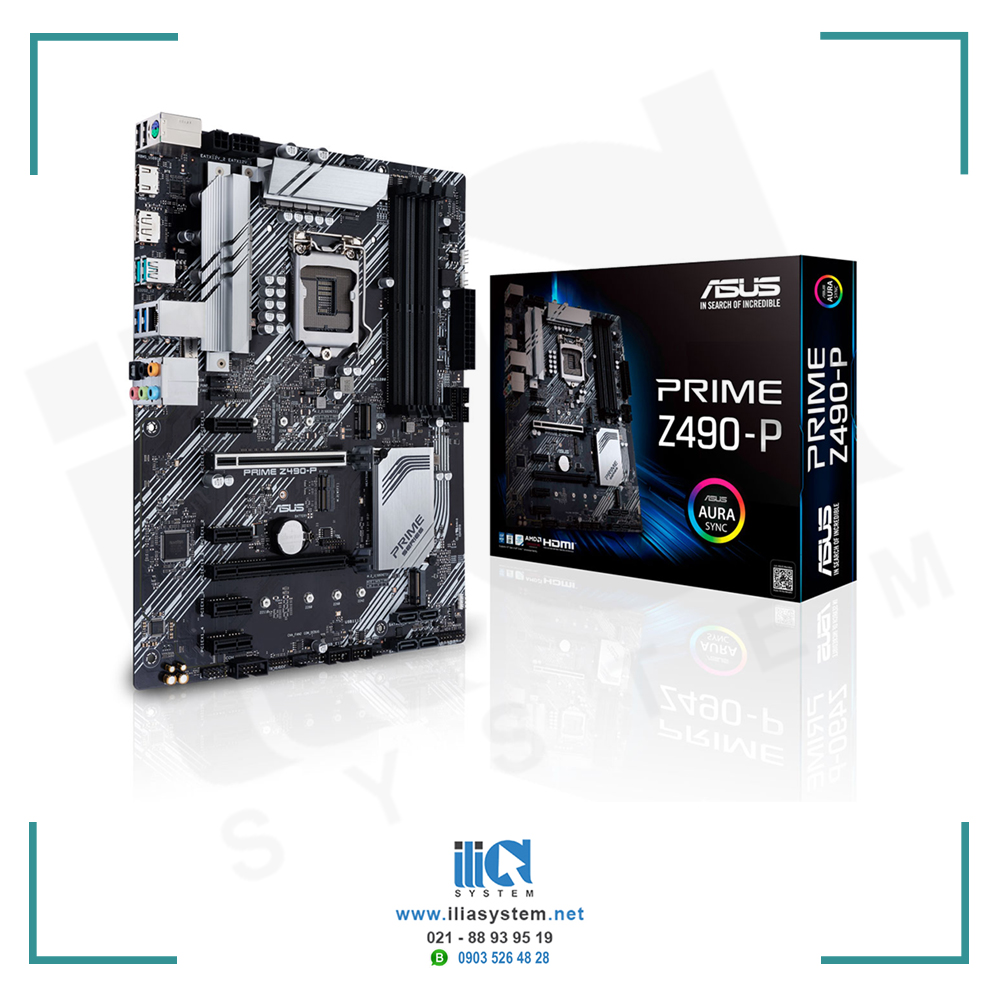 مادربرد ایسوس مدل PRIME Z490-P