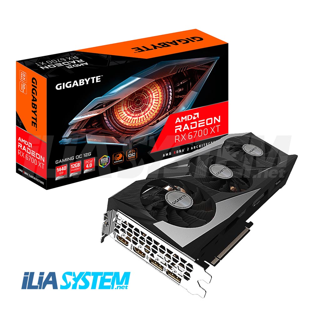 کارت گرافیک گیگابایت مدل Radeon RX 6700 XT 12G