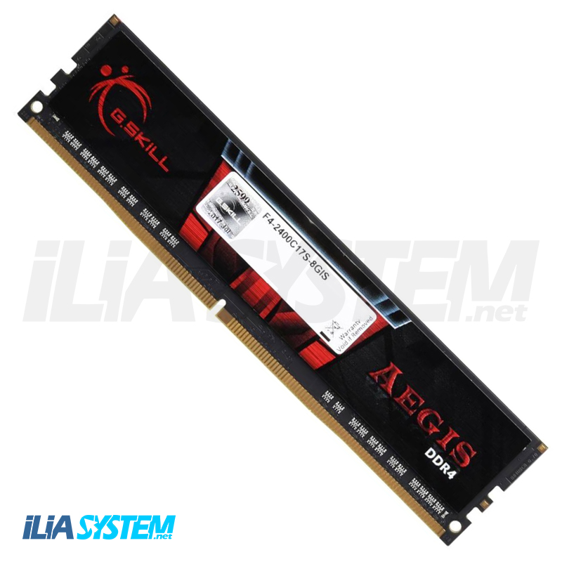 رم دسکتاپ DDR4 دو کاناله 2400 مگاهرتز CL17 جی اسکیل مدل Aegis ظرفیت 8 گیگابایت