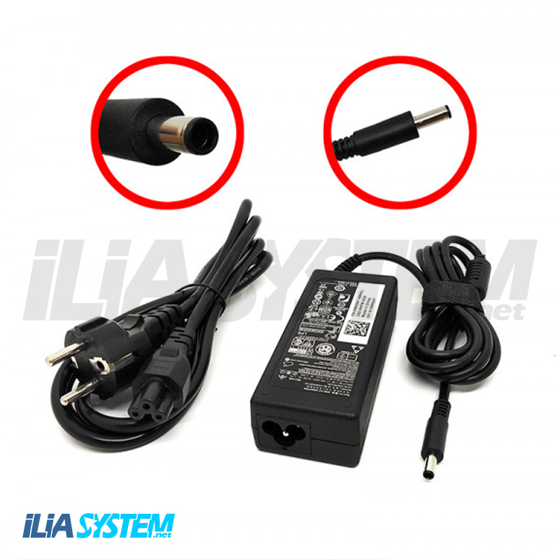 آداپتور لپ تاپ دل Dell Adaptor19.5V 3.34A سر ریز