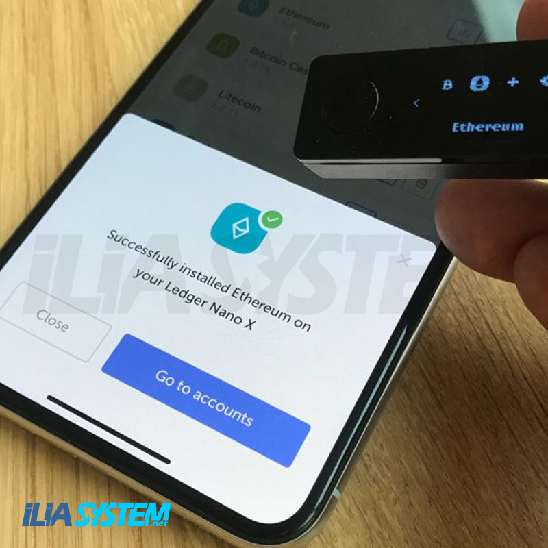 کیف پول سخت افزاری لجر نانو ایکس ( Ledger Nano X )