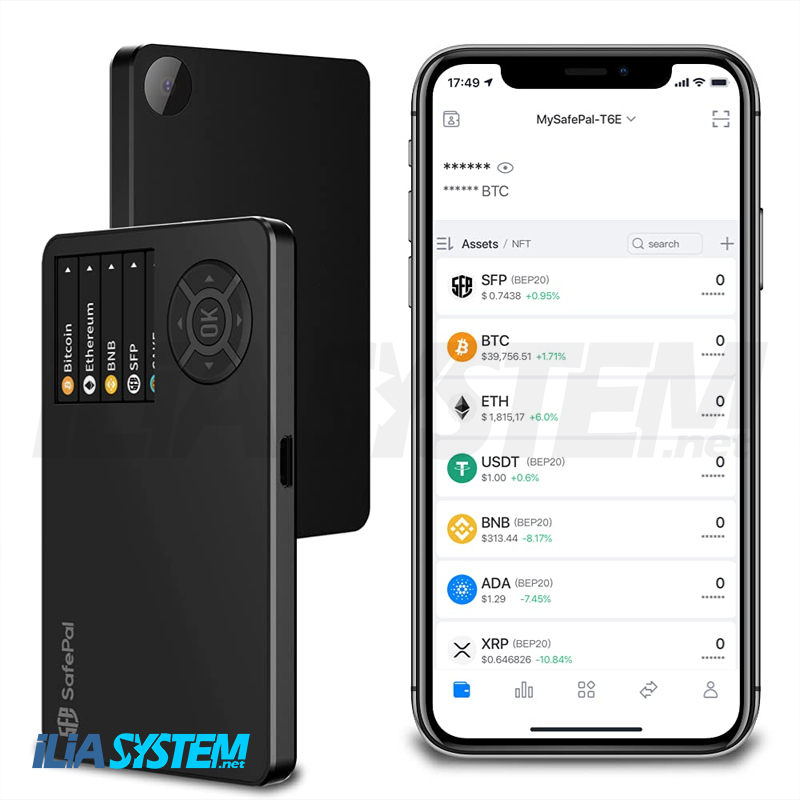 کیف پول سخت افزاری ارز دیجیتال SafePal S1
