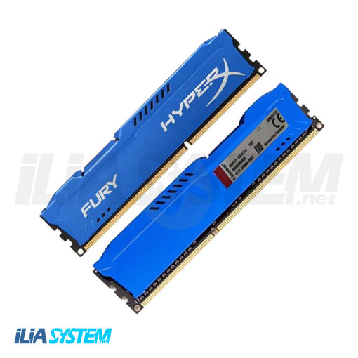 رم کامپیوتر کینگستون مدل HyperX Fury DDR3 1600MHz CL10.Black Board ظرفیت 8 گیگابایت  _ RAM