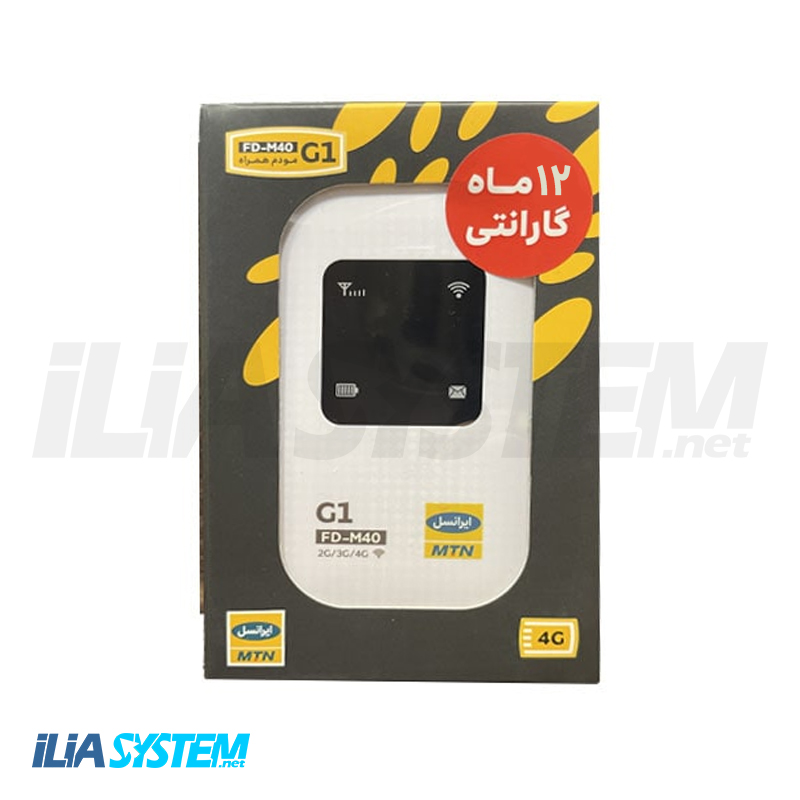 مودم 4G LTE قابل حمل ایرانسل مدل FD-M40 G1