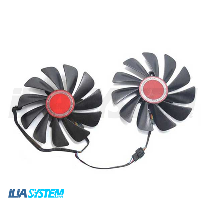 فن کارت گرافیک دوتایی Fan XFX RX5700 / Fan XFX RX580 / Fan XFX RX5600