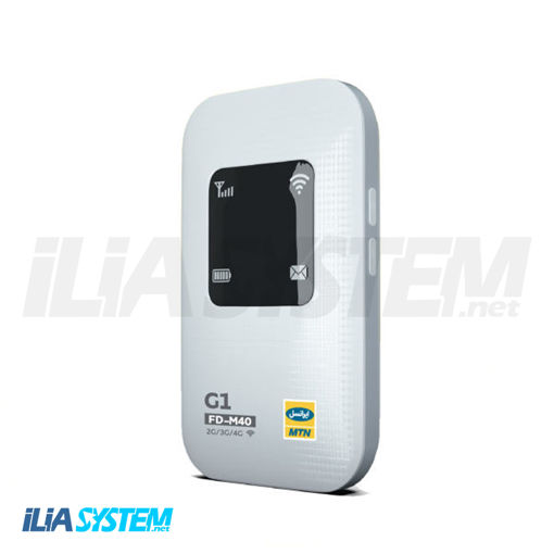 مودم 4G LTE قابل حمل ایرانسل مدل FD-M40 G1 (بسته اینترنت سالانه 85 گیگابایت)