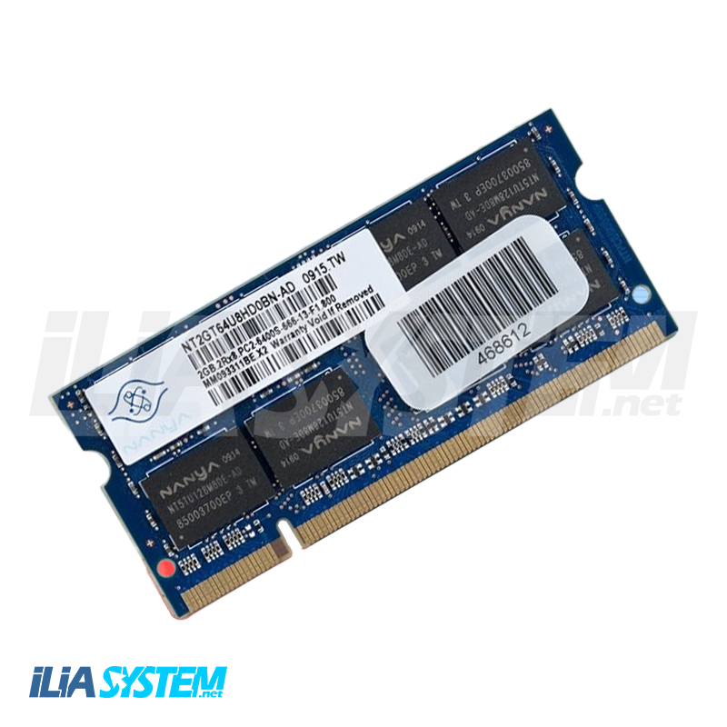 رم لپتاپی NANYA 2GB  SODIMM DDR2 PC6400(800)