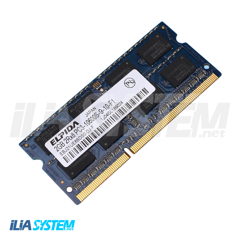 رم لپتاپی Elpida  2GB Notebook SODIMM DDR3 (1333)