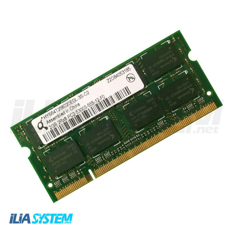 رم لپتاپی Qimonda DDR2-1GB