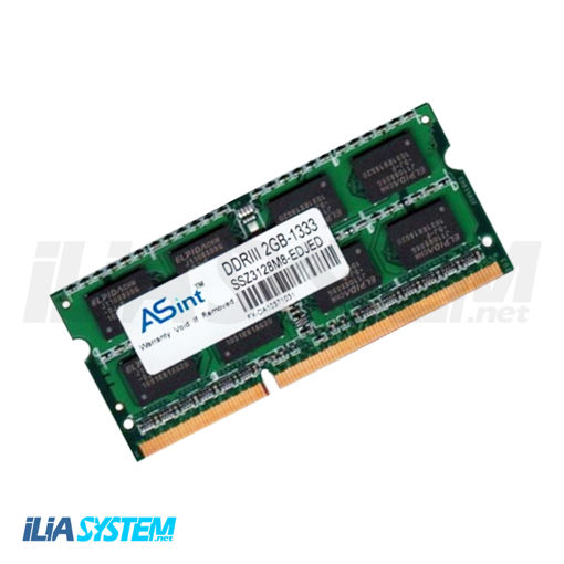 رم لپ تاپی 2 گیگابایت  DDR3 1333