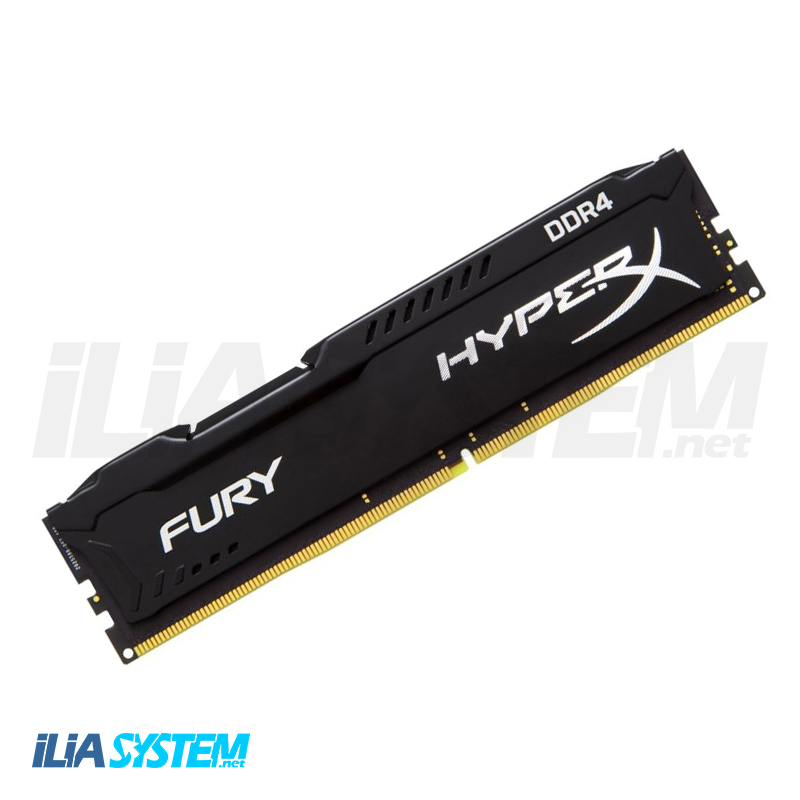 رم کامپیوتر کینگستون مدل HyperX Fury DDR4 2400MHz CL15 ظرفیت 8 گیگابایت