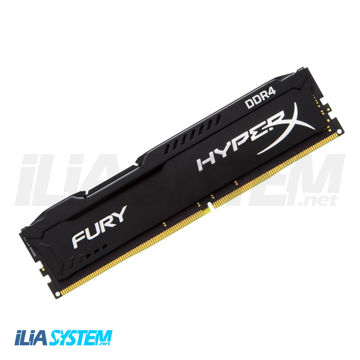 رم دسکتاپ DDR4 تک کاناله 2400 مگاهرتز CL17 هایپرایکس مدل Fury ظرفیت 4 گیگابایت