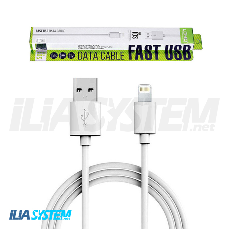 کابل تبدیل USB به لایتنینگ الدینیو مدل SY-03 طول 1 متر