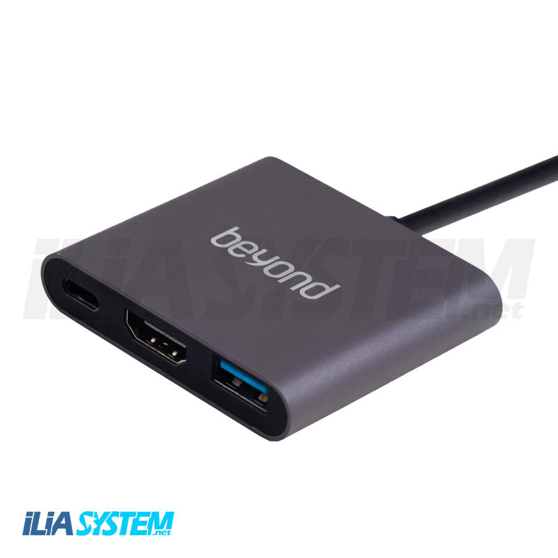 مبدل USB-C به USB-C/HDMI/USB بیاند مدل BA-407