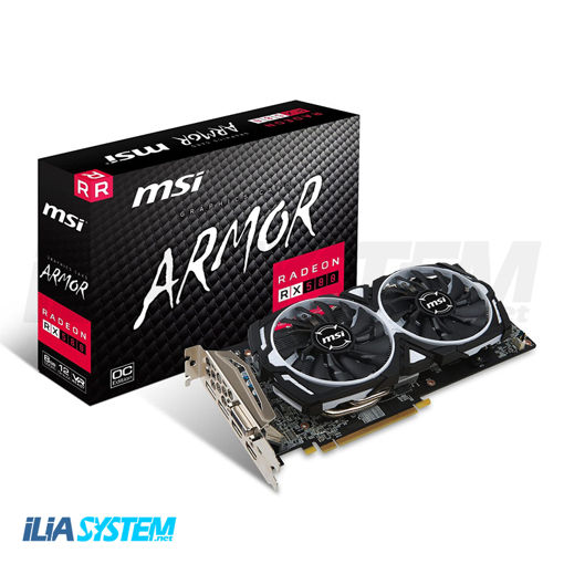 کارت گرافیک ام اس آی مدل RADEON RX 580 ARMOR 8G OC