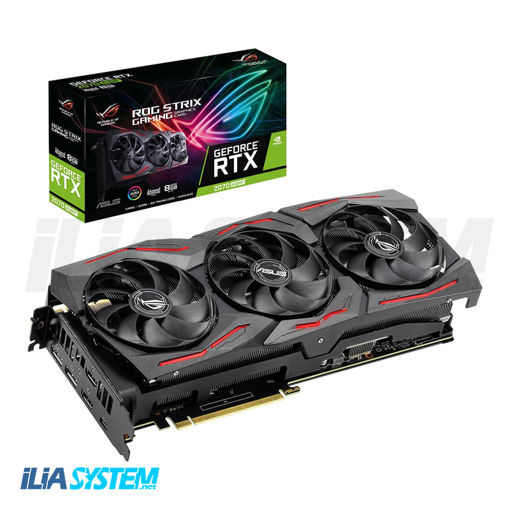 کارت گرافیک ایسوس مدل ROG-STRIX-RTX2070S-A8G-GAMING