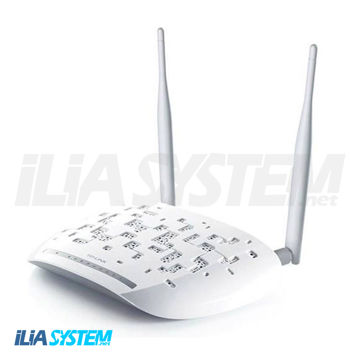 مودم روتر ADSL2 Plus بی‌سیم N300 تی پی-لینک مدل TD-W8961N_V1