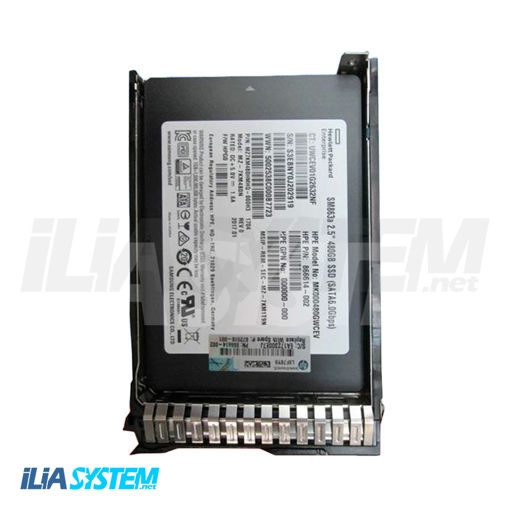 هارد دیسک سرور اچ پی اینترنال  HP G8-G10 480-GB 2.5 SATA 6G MU SSD