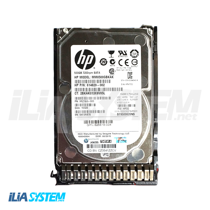 هارد دیسک اینترنال اچ پی  507749-001 HP 500-GB 3G 7.2K 2.5 SATA