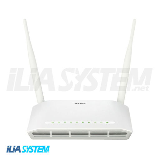 مودم روتر ADSL2 Plus بی‌سیم N300 دی-لینک مدل DSL-2750U New