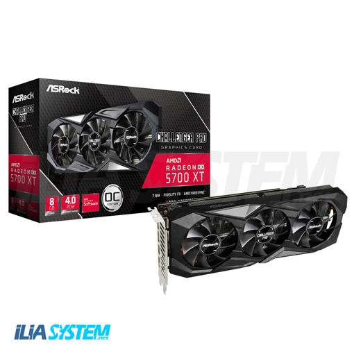 کارت گرافیک ازراک  Radeon RX 5700 XT Challenger Pro 8G OC