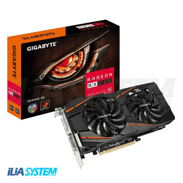 کارت گرافیک گیگابایت مدل RADEON RX580 GAMING 8GB