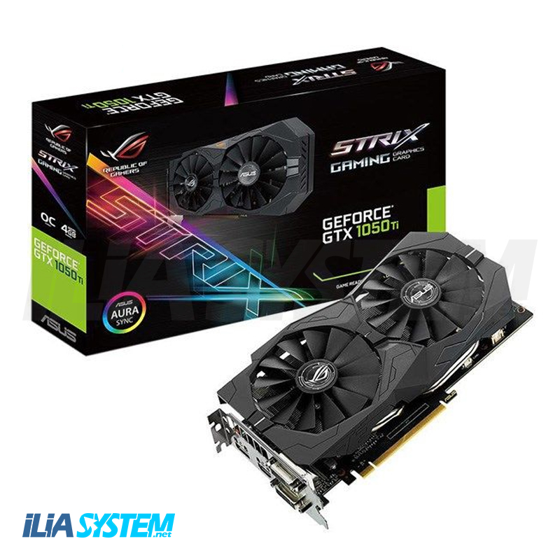 کارت گرافیک ایسوس مدل ROG STRIX-GTX1050TI-O4G-GAMING