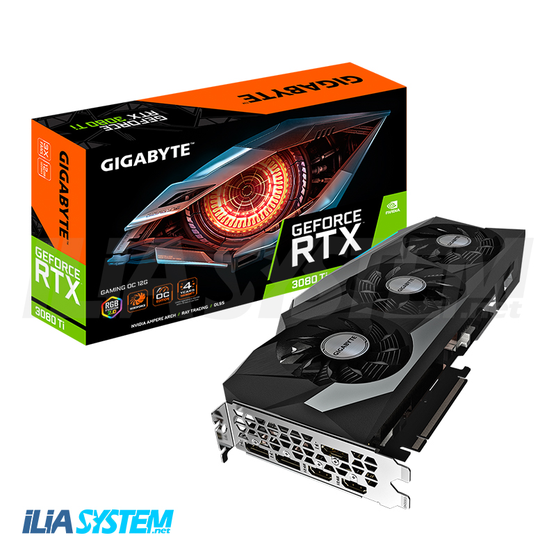 کارت گرافیک گیگابایت مدل GeForce RTX 3080 Ti GAMING OC 12G حافظه 12 گیگابایت