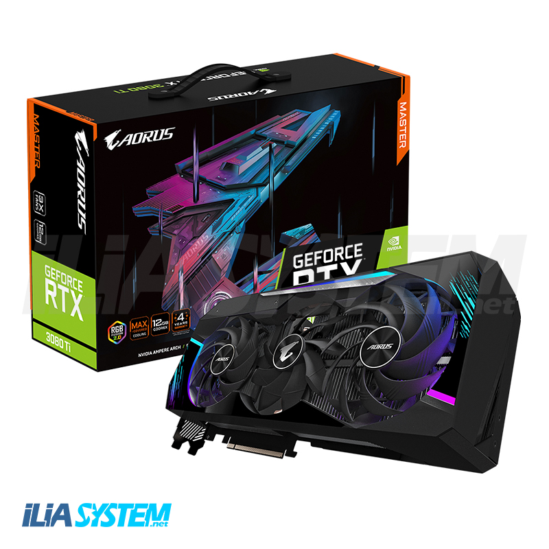 کارت گرافیک گیگابایت AORUS GeForce RTX 3080 Ti MASTER 12G