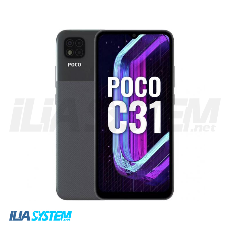 گوشی موبایل شیائومی مدل POCO C31 211033MI دو سیم‌ کارت ظرفیت 64 گیگابایت و رم 4 گیگابایت