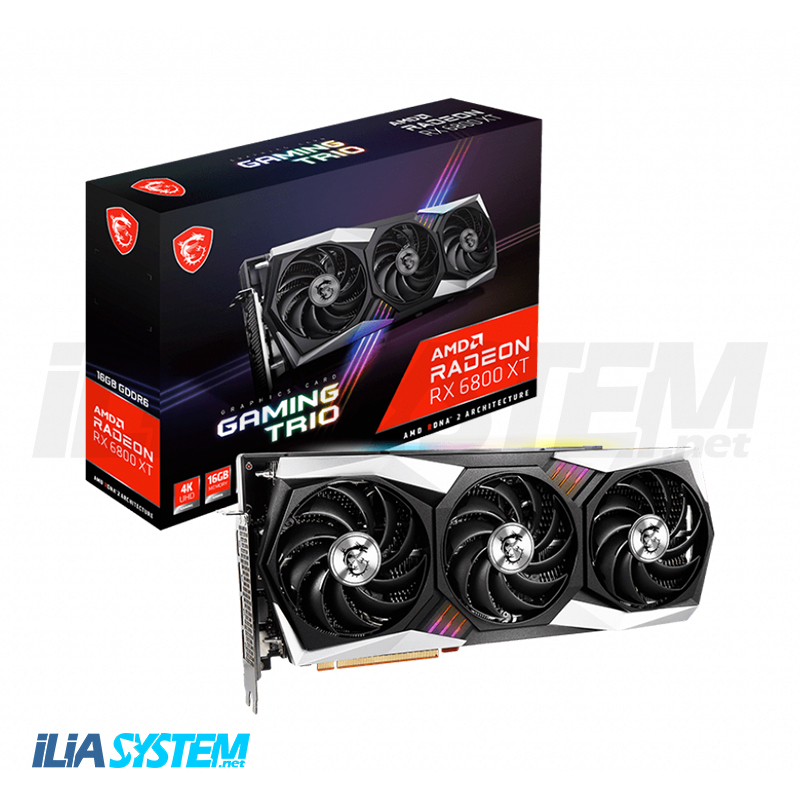 کارت گرافیک MSI RX 6800 XT GAMING TRIO 16G