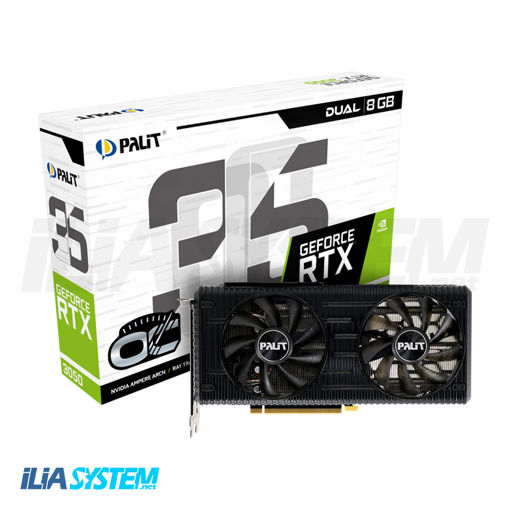 کارت گرافیک Palit RTX 3050 Dual OC