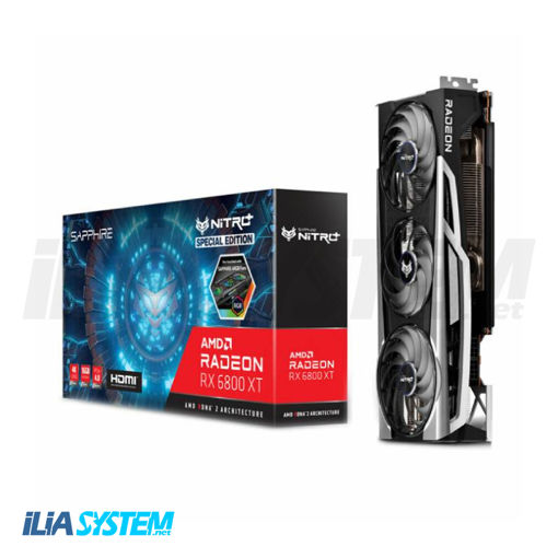 کارت گرافیک سافایر مدل NITRO Plus RX 6800 XT (کار کرده در حد اپن باکس)