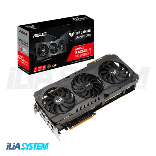 کارت گرافیک ایسوس مدل TUF GAMING RX 6800 O16G