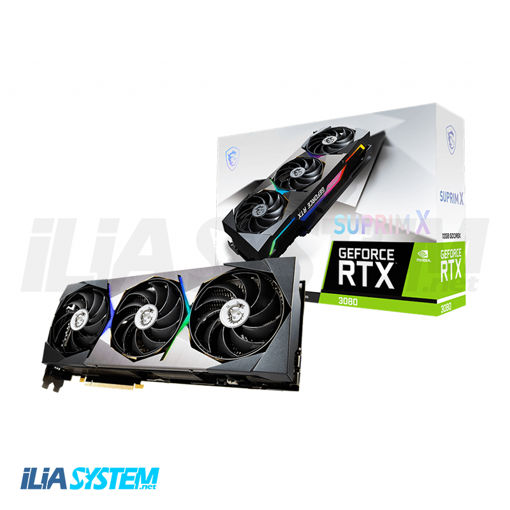 کارت گرافیک ام اس آی مدل MSI GeForce RTX™ 3080  SUPRIM X 12GB