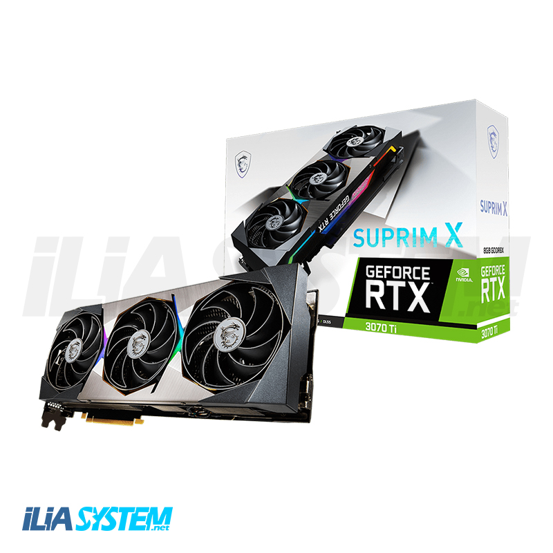 کارت گرافیک ام اس آی مدل GeForce RTX 3070 Ti SUPRIM X 8G