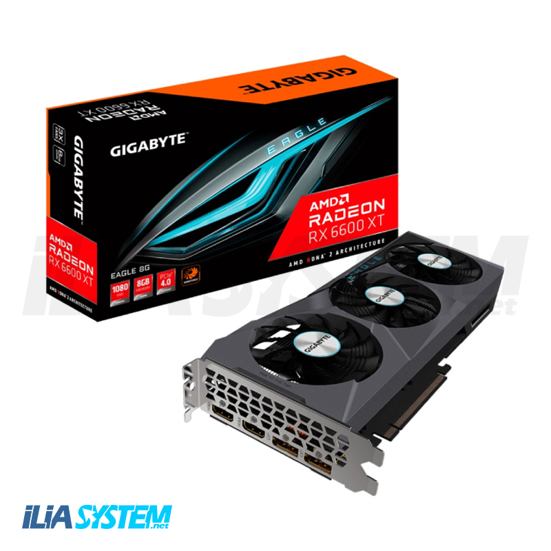 کارت گرافیک گیگابایت مدل Radeon RX 6600 XT EAGLE 8G