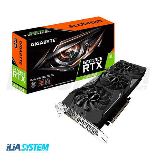 کارت گرافیک گیگابایت مدل (GIGABYTE graphics card ( RTX 2060 SUPER GAMING OC 3X 8G