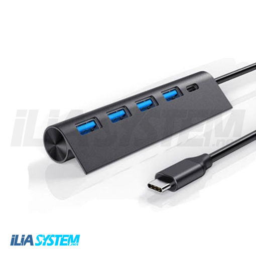 هاب Type-c پنج پورت USB3.1 پی نت مدل T-3608