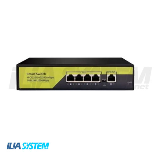 هاب سوییچ POE 4 PORT 1006B