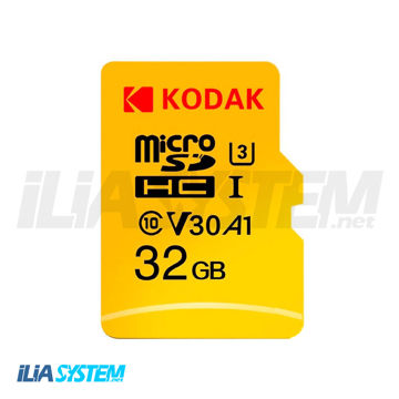 کارت حافظه microSDXC کداک کلاس 10 استاندارد UHS-I U3 سرعت 100MBps ظرفیت 32 گیگابایت