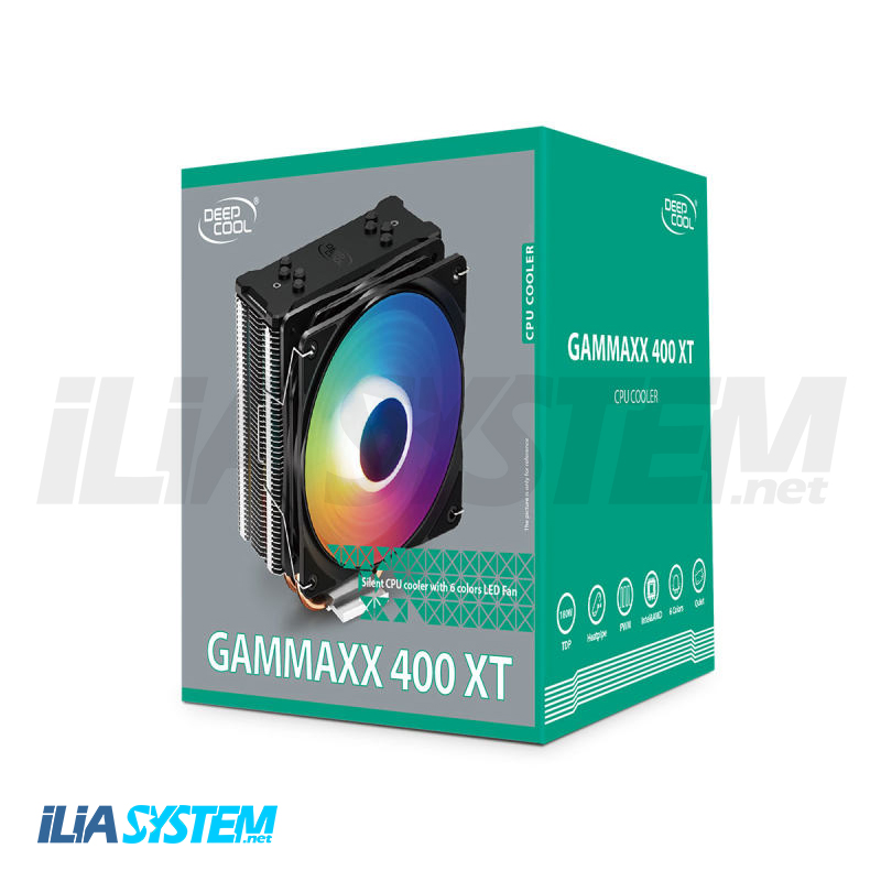خنک کننده پردازنده دیپ کول مدل GAMMAXX 400 XT