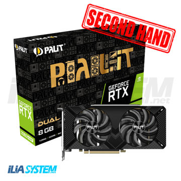 کارت گرافیک Palit RTX 2060 Dual 8GB (درحد نو)