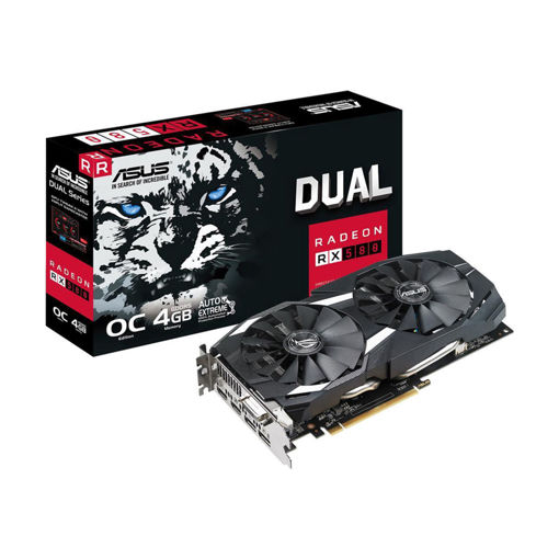 کارت گرافیک ایسوس مدل DUAL-RX580-O4G