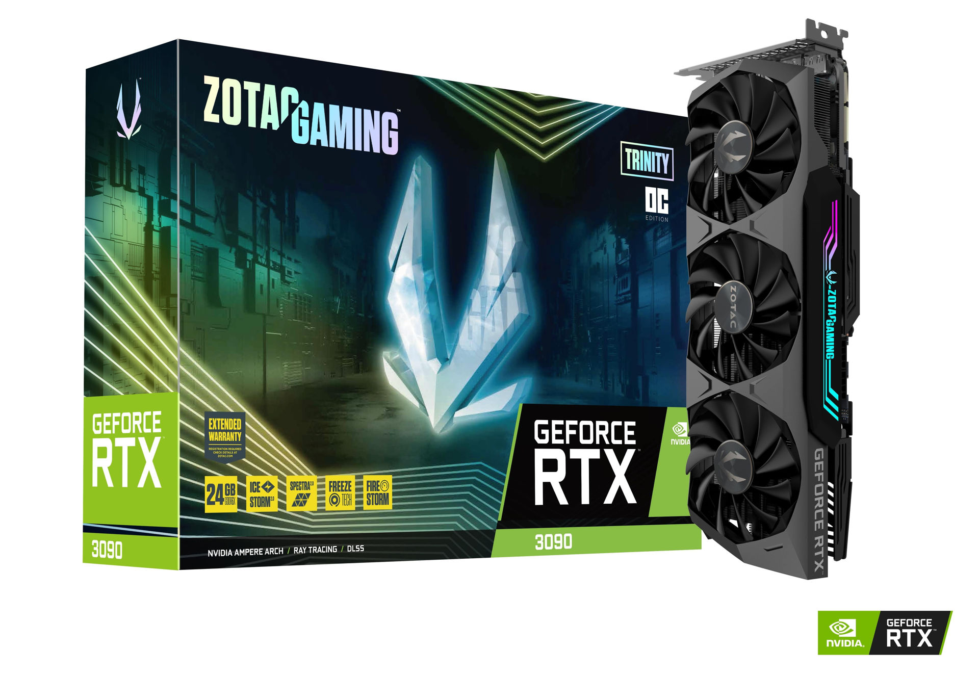 کارت گرافیک زوتک مدل GeForce RTX 3090 24GB Zotac